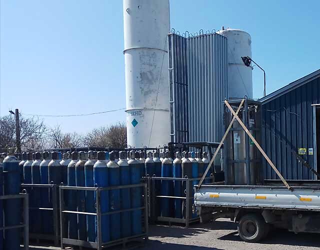 Stația de îmbuteliere Activ Metal Gaz din Constanța
