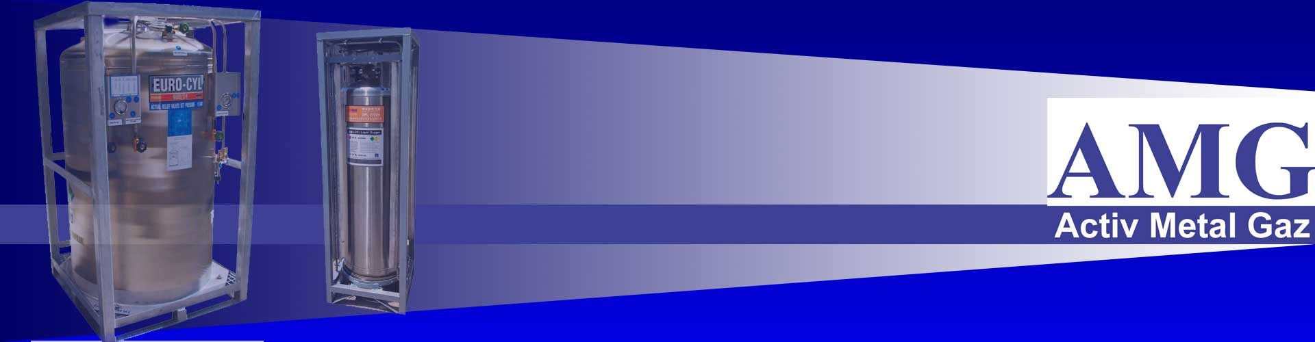 Recipientele Criogenice Mobile (RCM) sunt vase criogenice cu capacitatea geometrica de 210 litri, in care se incarca gaz lichefiat refrigerat, asigurând un volum de gaz de 170 mc (cantitate generata prin vaporizarea oxigenului lichid, masurata in conditiile standard de 1 bar si 15 grade C).